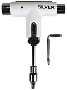 Silver Ratchet Tool  White