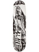 Slave Bass Destruction White Deck  8.0 x 32
