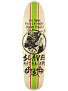 Slave Rat Racer White Deck  7.875 x 30