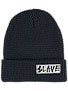 Slave Solid Beanie Navy