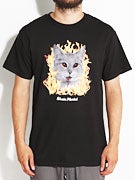 Skate Mental Evil Cat T-Shirt