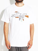 Skate Mental Exploded AK-47 T-Shirt