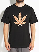 Skate Mental Pizza Leaf T-Shirt