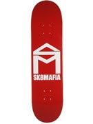 Sk8 Mafia Red House Deck  8.43 x 32.5
