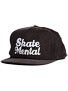 Skate Mental Script Cord Snapback Hat