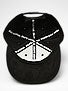 Skate Mental Script Cord Snapback Hat