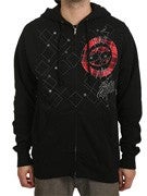 Split Stitched Up Hoodzip