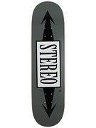 Stereo Arrows Standard Grey Deck  8.5 x 32
