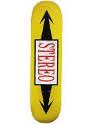 Stereo Arrows Yellow Jacket Deck  8.125 x 32.5
