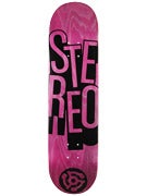 Stereo Stacked Pink Deck  8.25 x 32.25