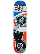 Stereo Speechless 2 Orange Deck  8.0 x 32