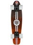 Stereo Wooden Vinyl Cruiser Complete  Black/Orange