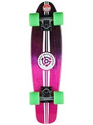 Stereo Wooden Vinyl Cruiser Complete  Purple/Pink
