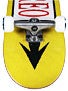 Stereo Arrows Yellow Jacket Complete  7.75 x 31.5