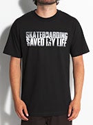 Skate Sauce Skateboarding Saved My Life T-Shirt