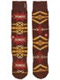 Stance The Reserve Cabazon Socks  Brown