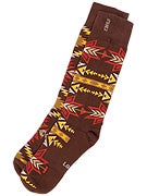 Stance The Reserve Cabazon Socks  Brown