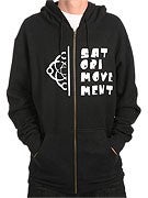 Satori Half Linked Old Font Hemp Hoodzip