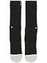 Stance Everyday Athletic Prime Socks  Black