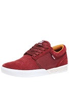 Supra Greco Hammer Shoes  Burgundy/White