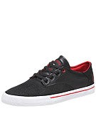 Supra x Deathwish Pistol Shoes  Black/Red