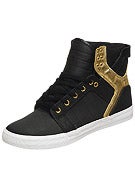 Supra Muska Skytop Shoes  Black/Gold