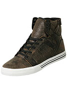 Supra Muska Skytop Shoes Kracked Black