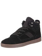 Supra Penny Bandit Shoes Black Suede/Canvas