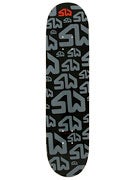 Skate Warehouse Black Fade Deck 8.5 x 32.25