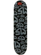Skate Warehouse Black Fade Deck  8 x 32