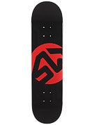 Skate Warehouse Dot Icon Black Deck 7.75 x 31.37
