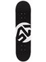 Skate Warehouse Dot Icon Black Deck 7.87 x 31.75
