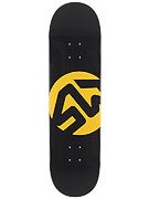 Skate Warehouse Dot Icon Black Deck 8.375 x 32