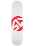 Skate Warehouse Dot Icon White Deck 7.87 x 31.6