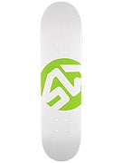 Skate Warehouse Dot Icon White Deck 8 x 31.6