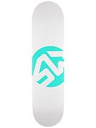 Skate Warehouse Dot Icon White Deck 8.12 x 31.82