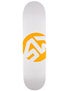 Skate Warehouse Dot Icon White Deck 8.25 x 32.12