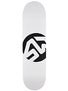 Skate Warehouse Dot Icon White Deck 8.5 x 32.25