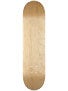 Skate Warehouse Blank V-Natural Deck  8.5 x 32.5