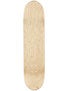 Skate Warehouse Blank V-Natural Deck  8.25 x 32