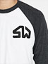 Skate Warehouse 3/4 Sleeve Icon Raglan Shirt