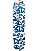 Skate Warehouse Wht/Blue Fade Deck 7.35x31.5