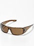 Cooper XL Brn Stripe Tort/Bronze Polarized Lens