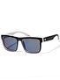 Spy Discord Whitewall-Grey w/Blue Spectra Lens