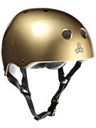Triple 8 Brainsaver Helmet  Metallic Gold