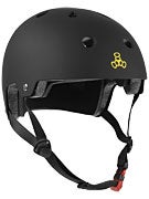 Triple 8 Brainsaver Dual Certified Helmet  Black Rubber