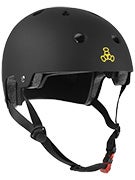 Triple 8 Brainsaver Dual Certified Helmet  Black Rubber