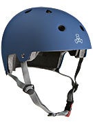 Triple 8 Brainsaver Dual Certified Helmet  Blue Rubber
