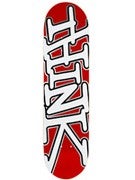 Think Red & White Tag Deck  7.75 x 31.62