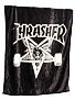Thrasher Skate Goat Blanket  Black